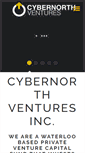 Mobile Screenshot of cybernorthventures.com